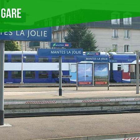 Gesteasy Au Top, Confort, Proche Gare Mantes-la-Jolie Kültér fotó